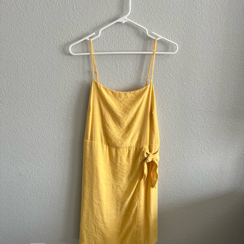 Nine West Sunny Yellow Mini Dress